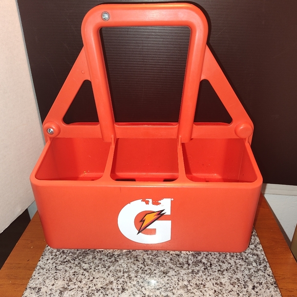 Gatorade Water Bottle Carrier. Carries 6 bottles. Bottles not included. Graphic - Picture 2 of 5